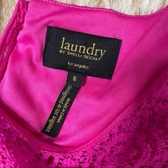 Laundry by Shelli Segal scalloped lace dress - Picture 5 of 7